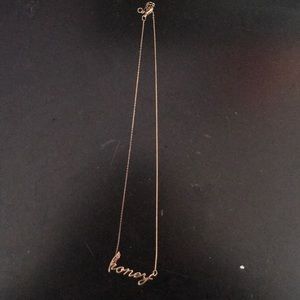 “Honey” necklace